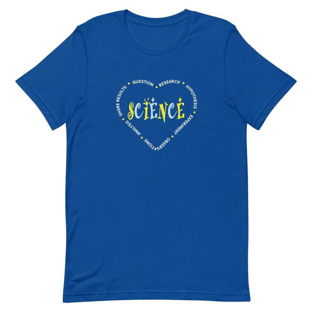 I Love Science Adult Unisex T-Shirt