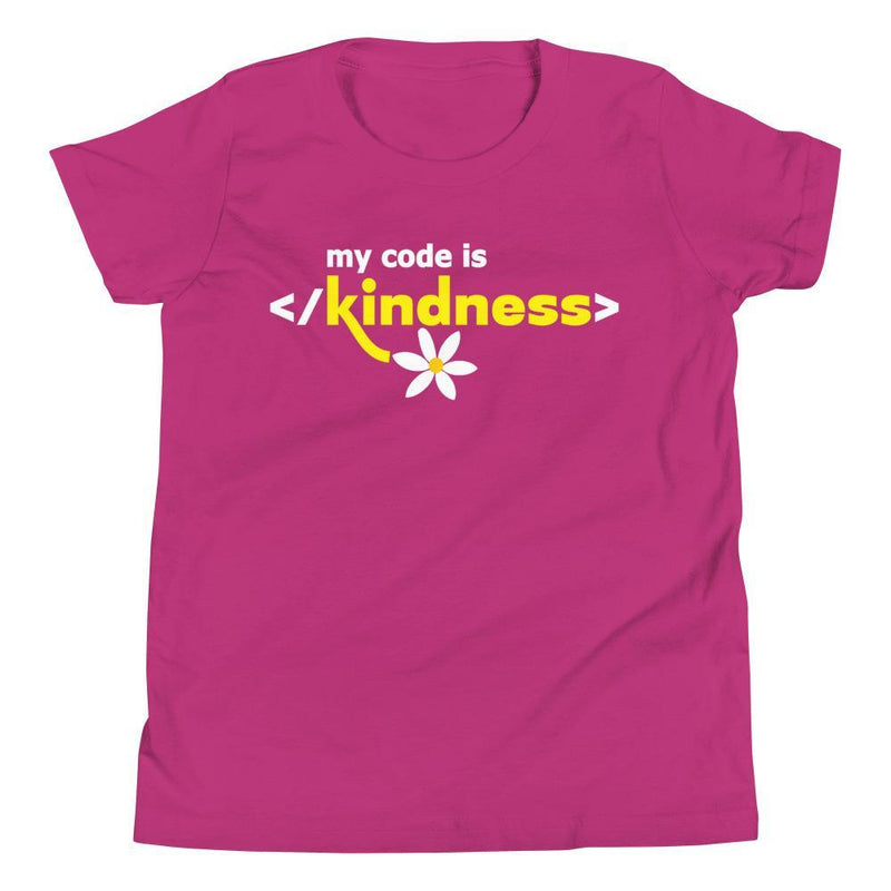 My Code is Kindness T-Shirt - STEM & FLOWERS