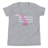 Girls Unlimited Potential STEM T-Shirt in grey